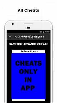 Cheat Guide GTA Advance screenshot 1