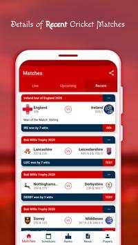 Live Cricket Scores screenshot 5