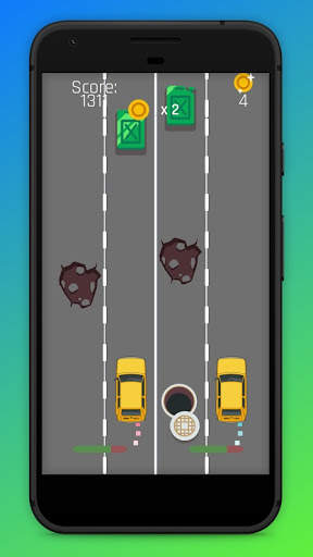 2 Car super Brain Race screenshot 3