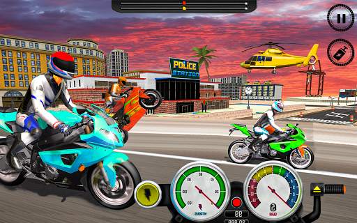 Real Motorcycle Bike Race Game screenshot 5