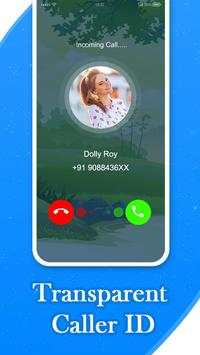 Transparent Screen Caller ID Theme screenshot 2