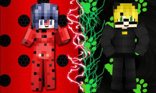 Noir LadyBug Mod for Minecraft PE screenshot 1