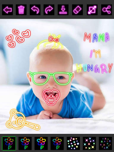Glow Draw Photo Editor screenshot 7