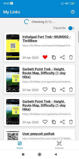 Open Links From Instagram Post: Scan, Read QR Code screenshot 1
