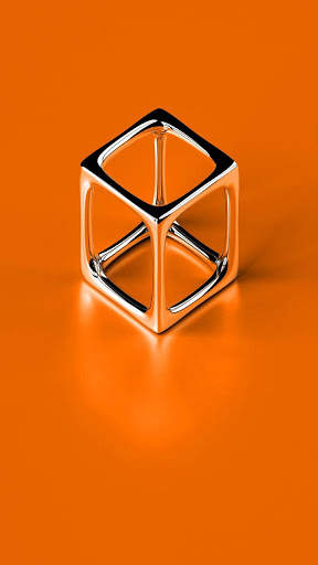 Orange color wallpaper screenshot 8