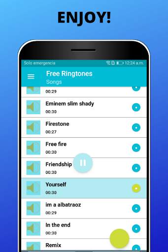 Free songs ringtones for android screenshot 3