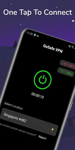 GoSafe VPN - Free VPN Proxy Server & Fast VPN screenshot 1