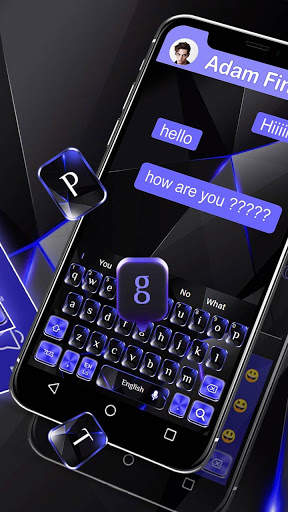 Purple Black Business Keyboard screenshot 3