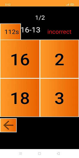 Maths game скриншот 3