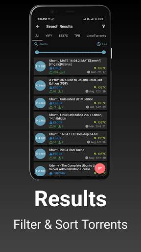 TorrCrow - Torrent Search Engine screenshot 2
