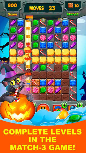 3 Candy: Sweet Mystery 2 - New Match 3 for all age screenshot 1
