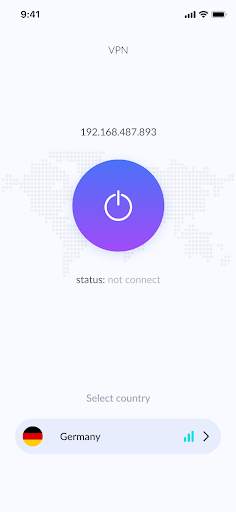 VPN Germany free and fast VPN Proxy screenshot 1