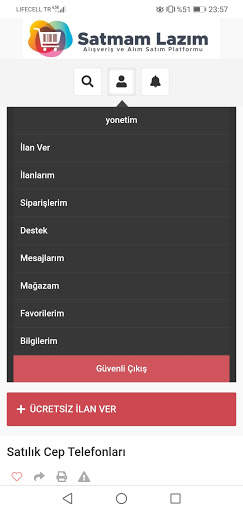 Satmam Lazım | İkinci El Eşya, Araba, Konut Al Sat screenshot 2