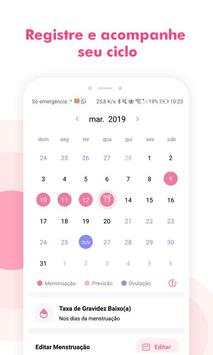 Calendário Menstrual Cherry - Acompanhe Menstrual screenshot 6