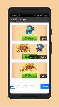 Master Of Spin - Daily 100  Free Spins And Coins screenshot 2