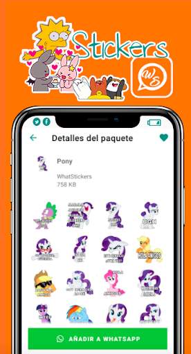 Pony Stickers for WhatsApp screenshot 4