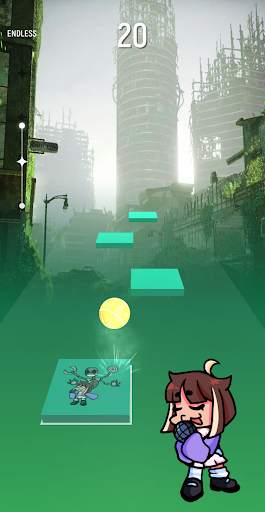QT FNF Termination Funny Music Tiles screenshot 4