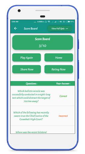 Daily Quiz 2019 (Hindi & English) screenshot 6