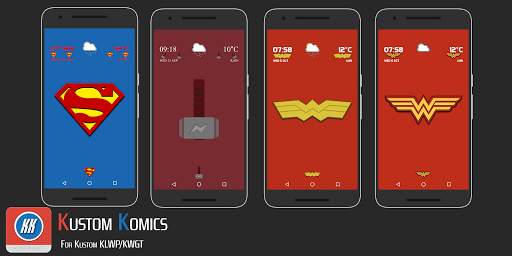 Kustom Komics for KLWP/KWGT screenshot 4