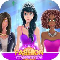 Fashion Competition Dress up and Makeup Games logo