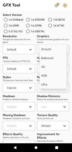 GFX Tool For BGMI screenshot 2