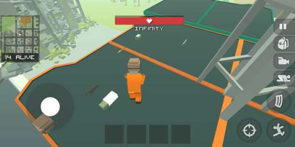 Pixel Man Battle Ground Craft screenshot 4