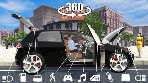 Car Simulator Golf स्क्रीनशॉट 1