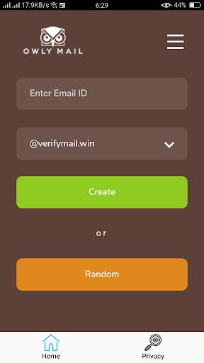 Temp Mail Creator screenshot 1