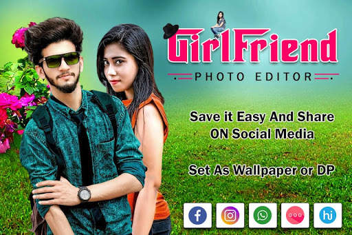 Selfie With Girlfriend Photo Editor 2020 screenshot 5