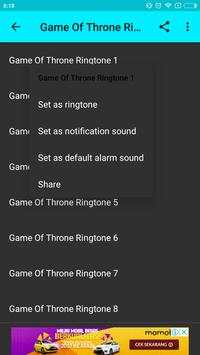 Game of Throne Ringtones screenshot 2