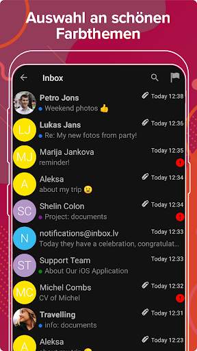 Inbox.lv screenshot 4