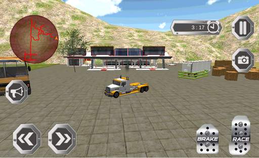 Truck Simulator 3D 2016 screenshot 5