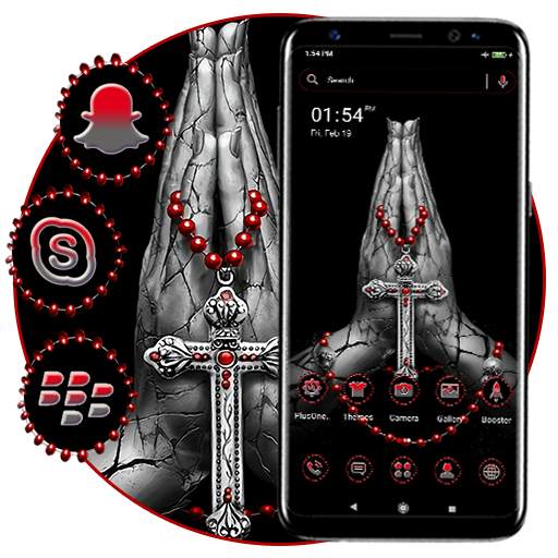 Jesus Cross Launcher Theme 2.8