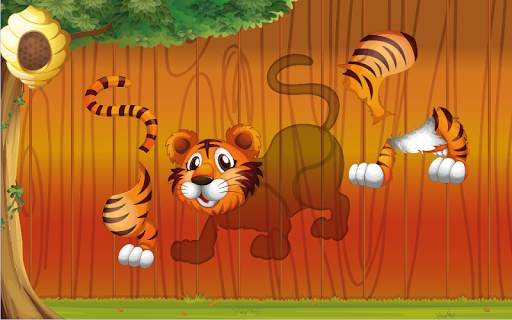 Puzzles for kids Zoo Animals screenshot 2
