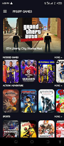 PSP Games Downloader screenshot 1