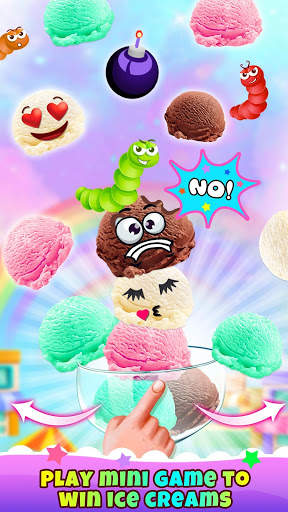 Unicorn Ice Cream Cake - Frozen Summer Food Maker screenshot 3