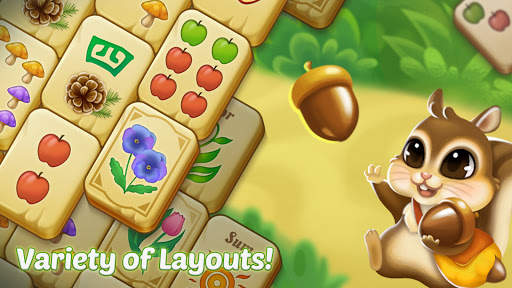 Mahjong Forest Puzzle скриншот 3