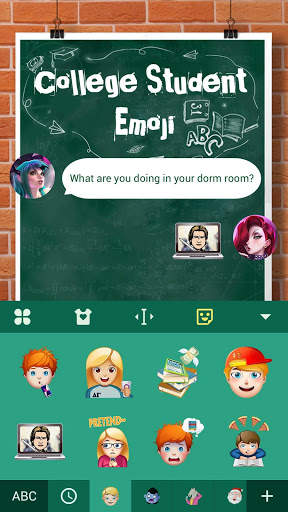 College Student Sticker for Facebook Messenger screenshot 3