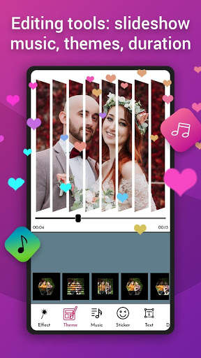 Love Effect Particle.ly Video Status Maker screenshot 5