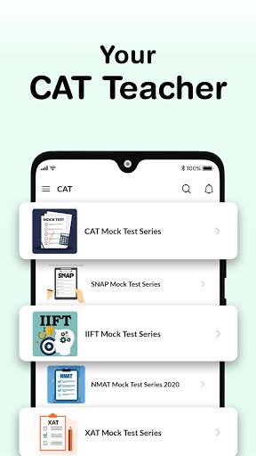 CAT MBA Exam Preparation: Mock Test, Solved Papers 1 تصوير الشاشة