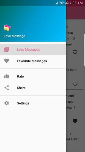 Love SMS screenshot 2