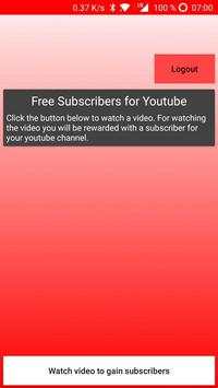 Free Subscribers for YouTube screenshot 1