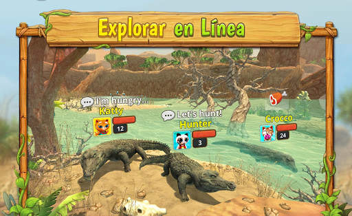 Crocodile Family Simulator en línea screenshot 1
