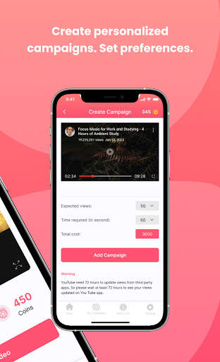 UViews : Youtube View Booster screenshot 2