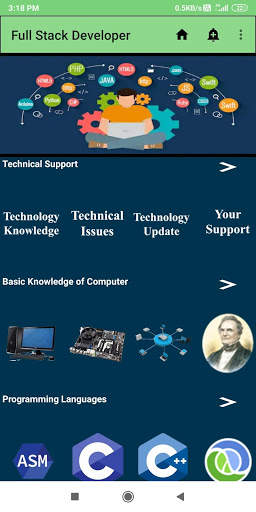 Full Stack Developer - WordPad Java C C   Android screenshot 1