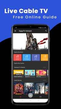 Live Cable TV All channels Free Online Guide 4 تصوير الشاشة