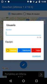 Chat Spain for Pokémon Go screenshot 1