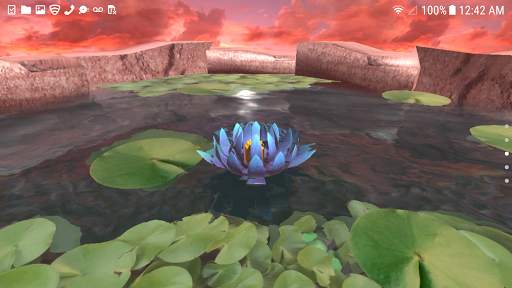 Lotus 3D Live Wallpaper screenshot 3