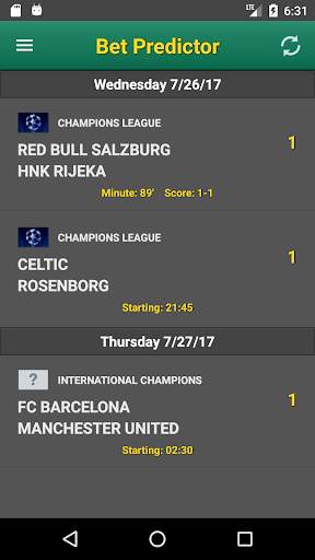 Bet Predictor screenshot 1