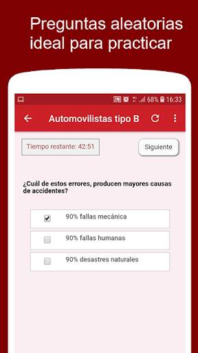 Prepara tu examen de conducir Chile screenshot 2